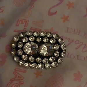 1920s Cut crystal Pin